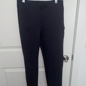 Quince Ultra-Stretch Ponte Pintuck Ankle Pants